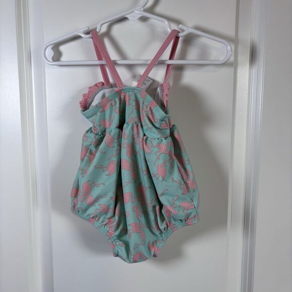 3 Baby Girl Swimsuits Bathing Suits - Infant Size 6-9 Months - Picture 9 of 15